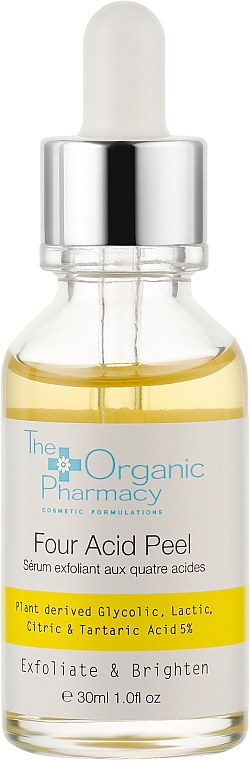 Сироватка-пілінг для обличчя "Чотири кислоти" - The Organic Pharmacy Four Acid Peel — фото N1