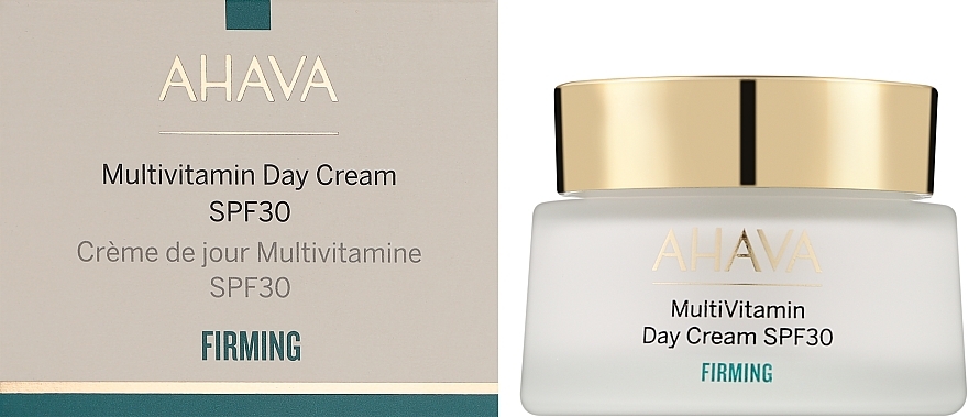 УЦІНКА Крем для обличчя денний, зміцнювальний - Ahava Multivitamin Day Cream SPF30 Firming * — фото N2