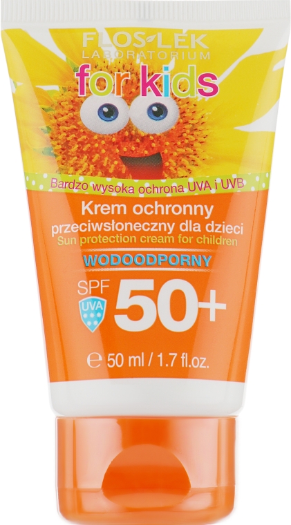 Солнцезащитный крем для детей SPF50+ - Floslek Sun Protection Cream For Kids SPF50+ — фото N1