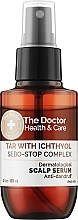 Cироватка для шкіри голови "Дігтярна з іхтіолом" - The Doctor Health & Care Tar With Ichthyol + Sebo-Stop Complex Scalp Serum — фото N1