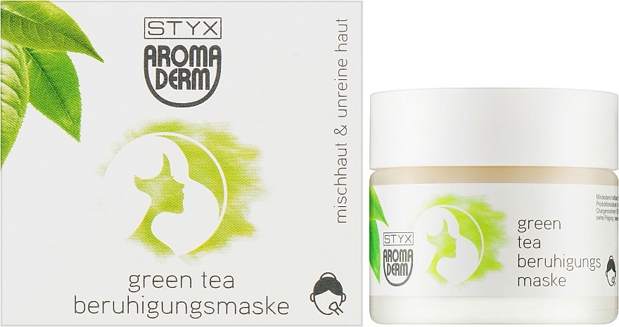 Успокаивающая маска для лица - Styx Naturcosmetic Aroma Derm Green Tea Calming Mask — фото N2