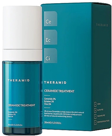 Сыворотка для интенсивного увлажнения лица - Theramid Ceramide Treatment — фото N1