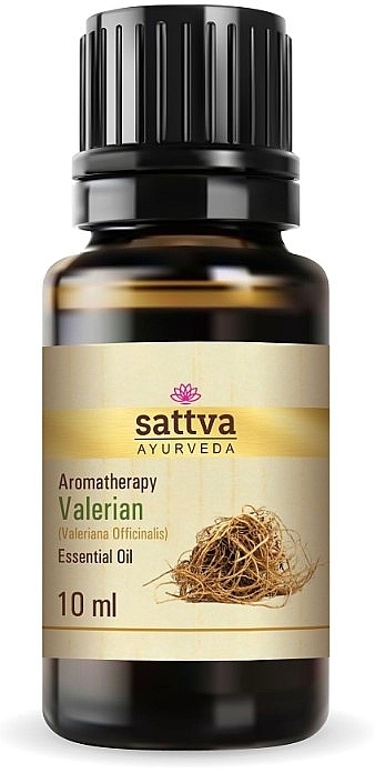 Ефірна олія "Валеріана" - Sattva Ayurveda Valerian Essential Oil — фото N1