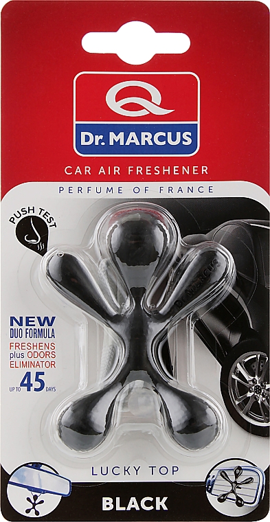 Ароматизатор повітря для автомобіля "Чорний" - Dr.Marcus Lucky Top Black
