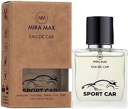 Ароматизатор для авто - Mira Max Eau De Car Sport Car Perfume Natural Spray For Car Vaporisateur — фото N2