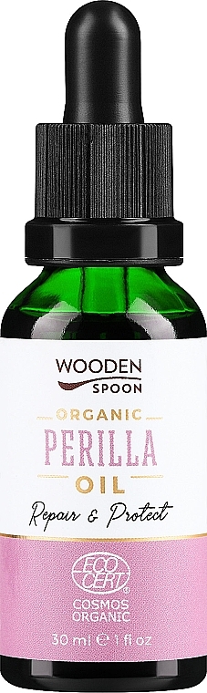 Масло периллы - Wooden Spoon Organic Perilla Oil — фото N1