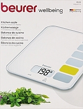 Весы кухонные KS 19, белый - Beurer KS 19 Sequence — фото N1