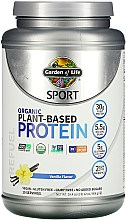 Растительный протеин со вкусом ванили - Garden of Life Sport Organic Plant-Based Protein — фото N1