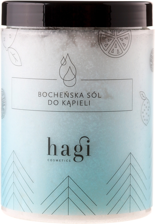 Соль для ванн с эфирным пихтовым маслом - Hagi Bath Salt — фото N1