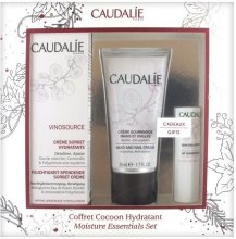 Парфумерія, косметика Набір - Caudalie Coffret Cocoon Hydratant (Cr/40ml + Cr/50ml + Balm/Cond/4g)