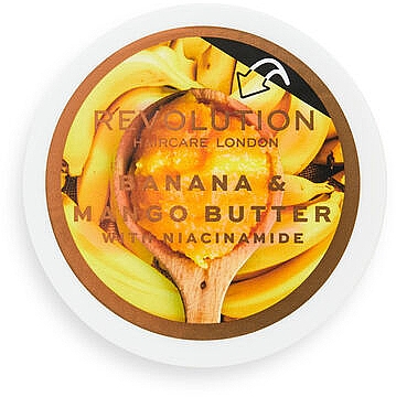 Маска с маслом банана и манго и с ниацинамидом - Revolution Haircare Conditioning Banana & Mango Butter with Niacinamide Mask — фото N3