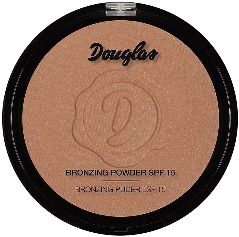 Бронзувальна пудра для обличчя - Douglas Bronzing Powder SPF15 — фото N1