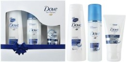 Духи, Парфюмерия, косметика Набор "Интенсивное восстановление" - Dove (shm/250ml + cond/200ml + balm/50ml) 