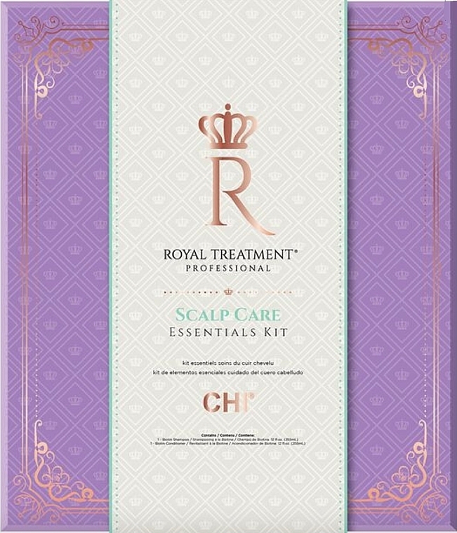 Набор - CHI Royal Treatment Scalp Care Essentials Kit (shm/355ml + cond/355ml) — фото N1