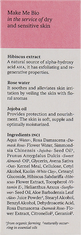 Пилинг для лица с цветочными кислотами - Make Me Bio Garden Roses Face Peeling With Floral Acids — фото N3