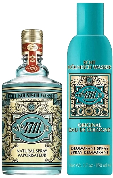 Maurer & Wirtz 4711 Original Eau de Cologne - Набор (edc/100ml + deo/150ml) — фото N1