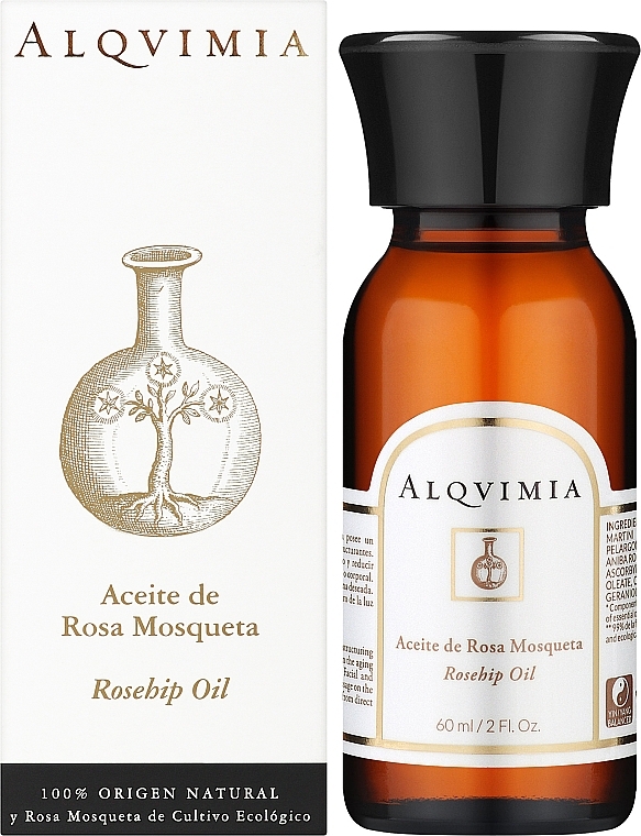 Олія шипшини для тіла - Alqvimia Body Oil Rosehip — фото N2