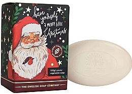 Мыло "Санта" - The English Soap Company Christmas Santa Mini Soap — фото N1