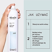 Лак для волосся сильної фіксації - Nioxin Pro Clinical Density Defend Strong Hold Hairspray — фото N5