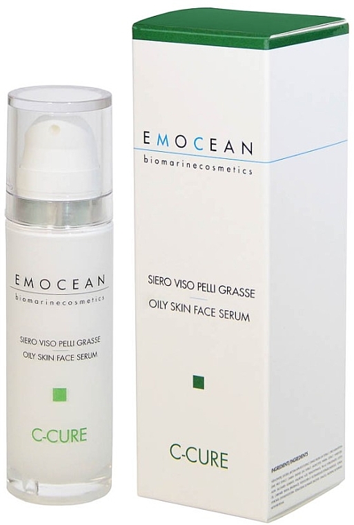 Сироватка для жирної шкіри обличчя - Emocean C-Cure Oily Skin Face Serum — фото N2