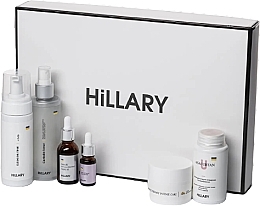 Набор для ухода за нормальной и комбинированной кожей, 6 продуктов - Hillary Perfect — фото N1