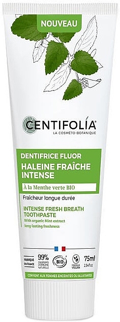Зубная паста "Интенсивное свежее дыхание" - Centifolia Intense Fresh Breath Toothpaste — фото N1