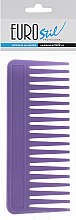 Гребінець для волосся, 00426, фіолетовий - Eurostil — фото N1
