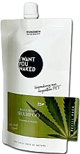 Шампунь для волосся "Volume & Waves" - I Want You Naked Holy Hemp Shampoo (Refill) — фото N1