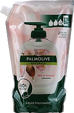 Рідке мило для чутливої шкіри рук "Ніжна турбота" - Palmolive Naturals Milk Almond Liquid Handwash Refill (змінний блок) — фото N3