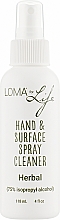 Антисептик для рук и поверхностей с травами - Loma For Life Hand & Surface Spray Cleaner Herbal 75% Isopropyl Alcohol — фото N3