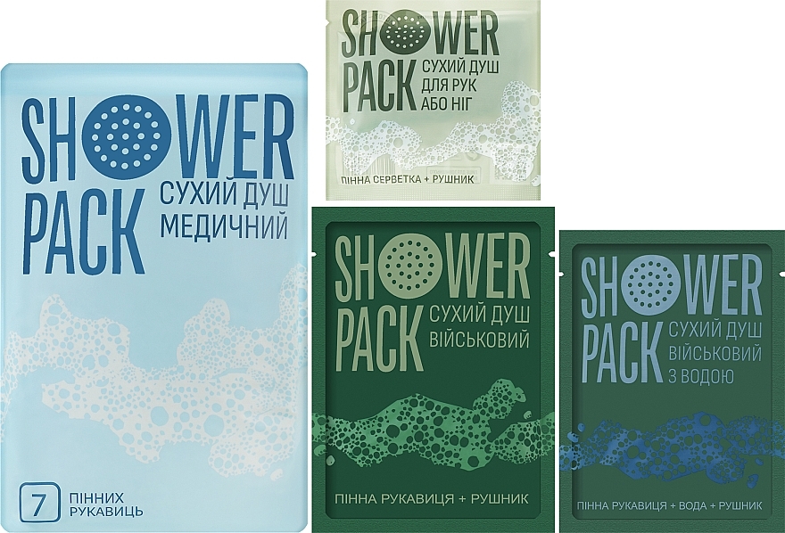 Набір сухих душів "Starter Pack" - Shower Pack — фото N1