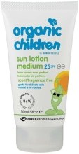 Парфумерія, косметика Сонцезахисний лосьйон для дітей SPF25 - Green People Scent Free children's Sun Lotion SPF25