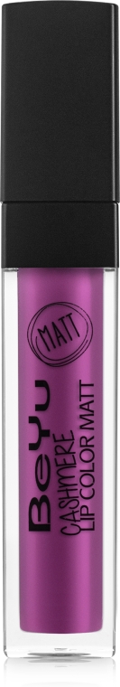 Матовий блиск для губ - BeYu Cashmere Lip Color Matt — фото N1