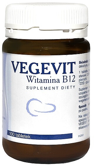 Харчова добавка "Вітамін В12" - Orkla Vegevit — фото N1
