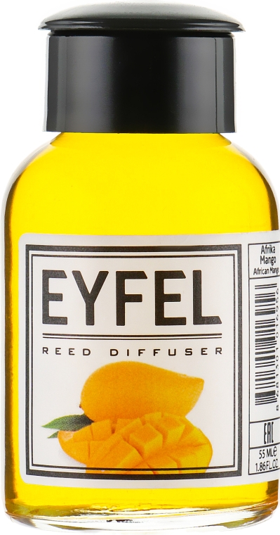 Аромадиффузор "Африка манго" - Eyfel Perfume Reed Diffuser African Mango — фото N10