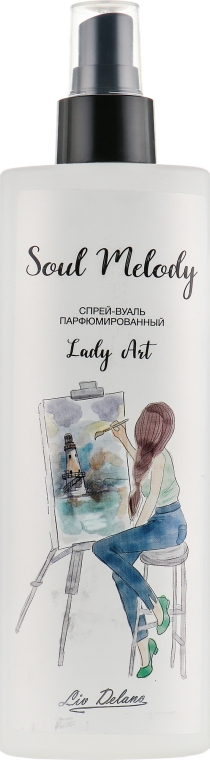 Спрей-вуаль парфюмированный "Lady Art" - Liv Delano Soul Melody