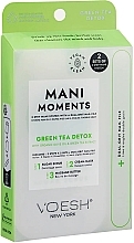 Парфумерія, косметика СПА-догляд для нігтів та шкіри рук "Детокс із зеленим чаєм" - Voesh Mani Moments Green Tea Detox