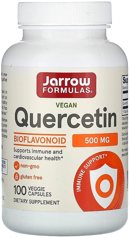 Кверцетин - Jarrow Formulas Quercetin 500 mg — фото N1