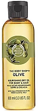 Духи, Парфюмерия, косметика Масло для тела и волос "Олива" - The Body Shop Olive Nourishing Dry Oil For Body And Hair