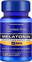 Духи, Парфюмерия, косметика Пищевая добавка "Мелатонин" - Puritan's Pride Melatonin 5 Mg