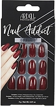 Парфумерія, косметика Набір накладних нігтів - Ardell Nail Addict Nail Colored Set Sip Of Wine