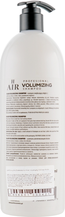 Шампунь для об'єму волосся - Profis H Air Volumizing — фото N2