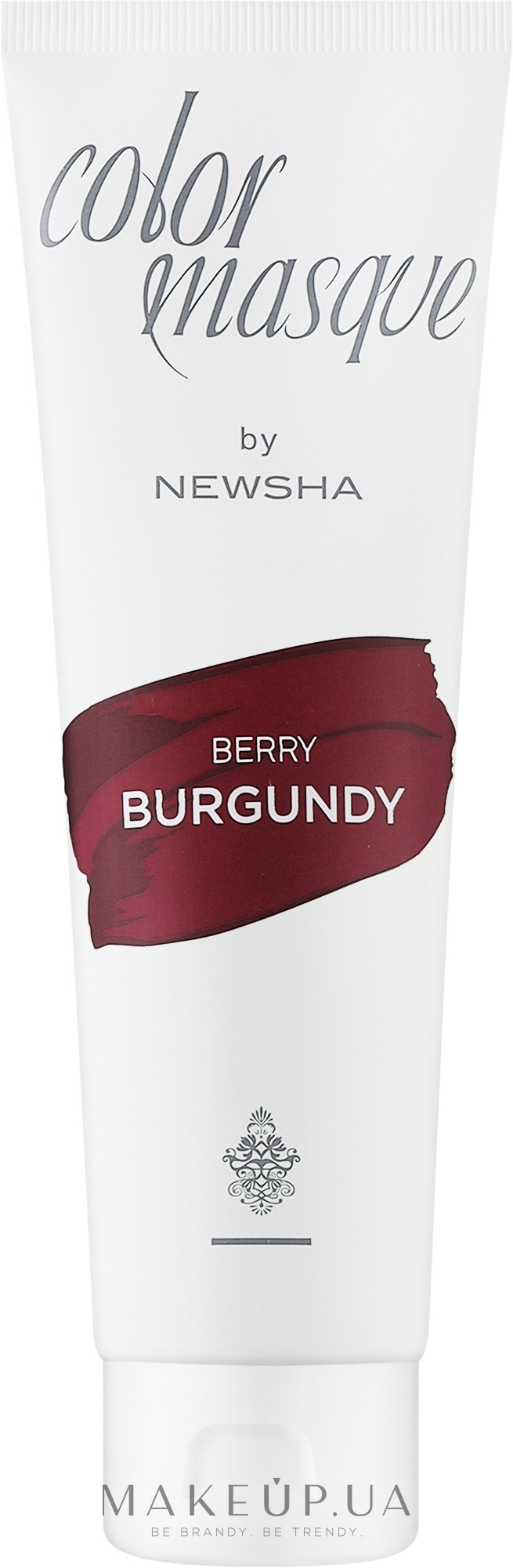 Цветная маска для волос - Newsha Color Masque Berry Burgundy — фото 150ml