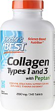 Коллаген 1 и 3 типа для кожи и суставов с витамином С, 1000 мг - Doctor's Best Collagen Types 1 & 3 with Peptan 1000 mg — фото N3