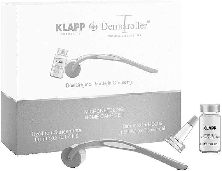 Набор - Klapp Microneedling Home Care Set (concentrate /10ml + roller/1pcs) — фото N1