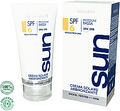 Духи, Парфюмерия, косметика УЦЕНКА Крем-бронзер для загара - Bioearth Sun Crema Solare SPF 6 *