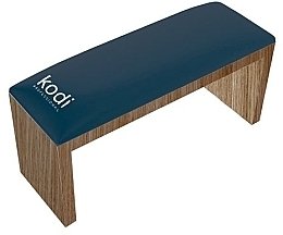 Подлокотник для маникюра на коричневых ножках, Dark Green - Kodi Professional — фото N1