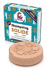 Парфумерія, косметика Твердий шампунь для сухого волосся "Сливова олія" - Lamazuna Solid Shampoo