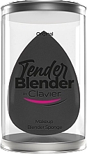 Парфумерія, косметика Спонж для макіяжу, чорний - Clavier Tender Blender Super Soft