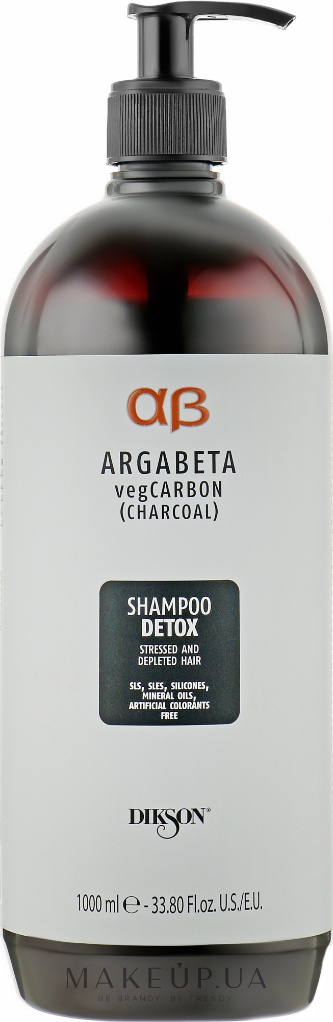 Шампунь для волос - Dikson Argabeta Shampoo Detox — фото 1000ml